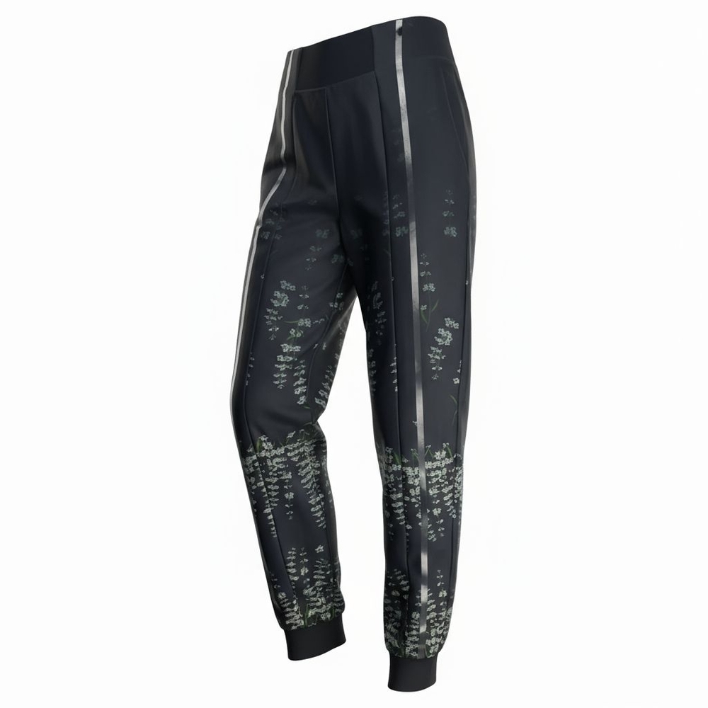 Ultracor Rare Botanical Digital Print Black Pavo Jogger Pant SZ S